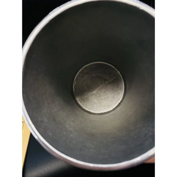 Mariposa Golf Themed 7” Wine Bottle Chiller Holder Polished Aluminum - Picture 10 of 10